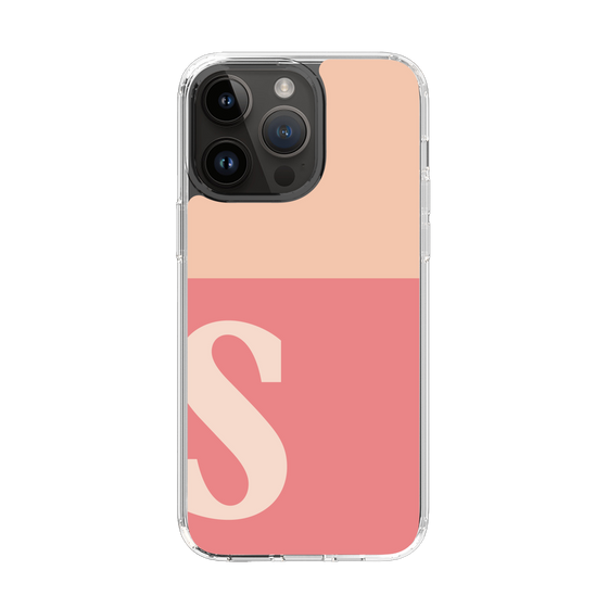 Slim Protection Case［ Original - initial two tone - S pink ］