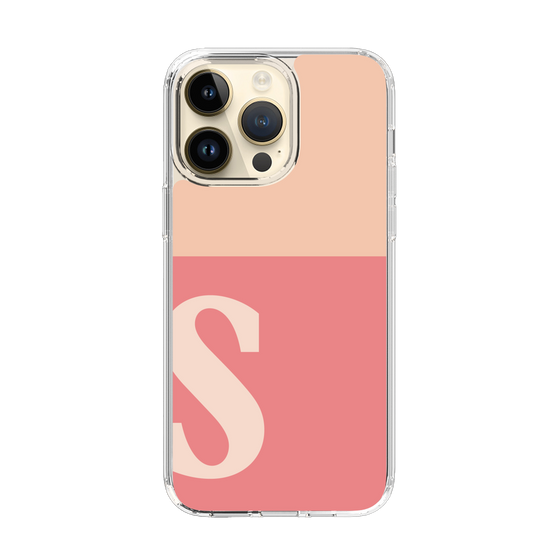 Slim Protection Case［ Original - initial two tone - S pink ］