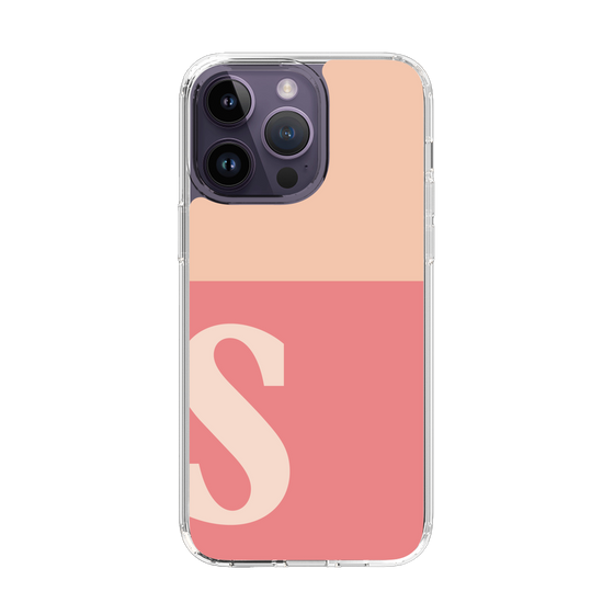 Slim Protection Case［ Original - initial two tone - S pink ］