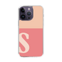 Slim Protection Case［ Original - initial two tone - S pink ］