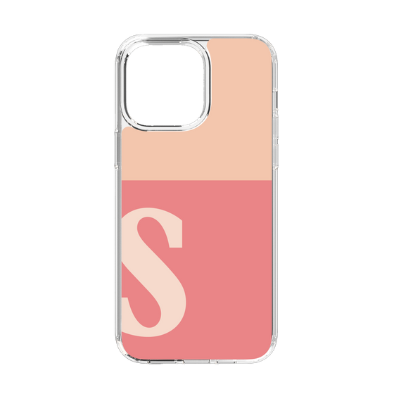 Slim Protection Case［ Original - initial two tone - S pink ］