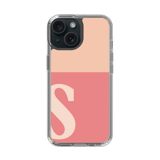 Slim Protection Case［ Original - initial two tone - S pink ］