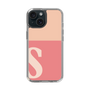 Slim Protection Case［ Original - initial two tone - S pink ］