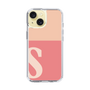Slim Protection Case［ Original - initial two tone - S pink ］