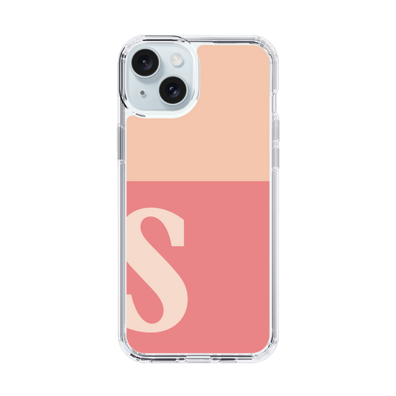 Slim Protection Case［ Original - initial two tone - S pink ］