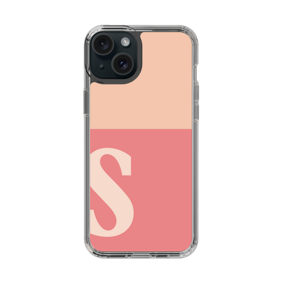 Slim Protection Case［ Original - initial two tone - S pink ］