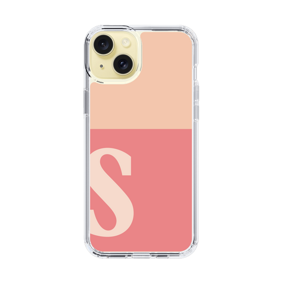 Slim Protection Case［ Original - initial two tone - S pink ］