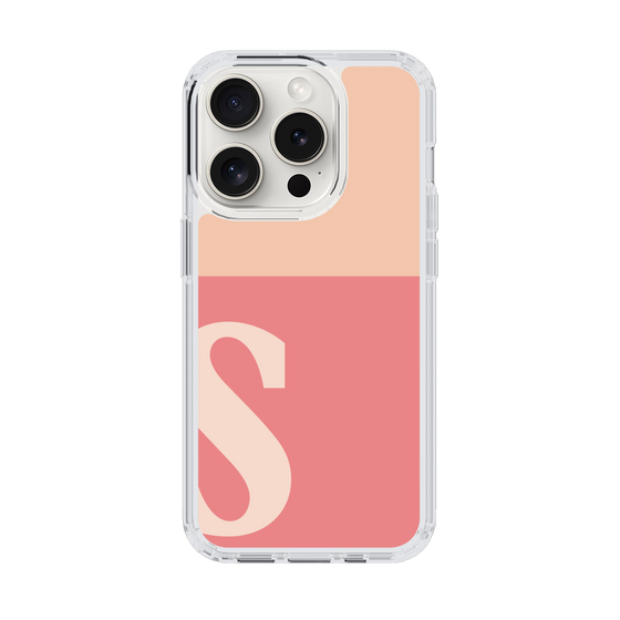 Slim Protection Case［ Original - initial two tone - S pink ］
