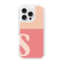 Slim Protection Case［ オリジナル - initial two tone - S pink ］