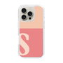 Slim Protection Case［ オリジナル - initial two tone - S pink ］
