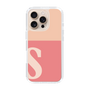 Slim Protection Case［ オリジナル - initial two tone - S pink ］