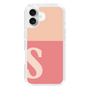 Slim Protection Case［ オリジナル - initial two tone - S pink ］