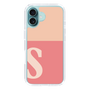 Slim Protection Case［ オリジナル - initial two tone - S pink ］