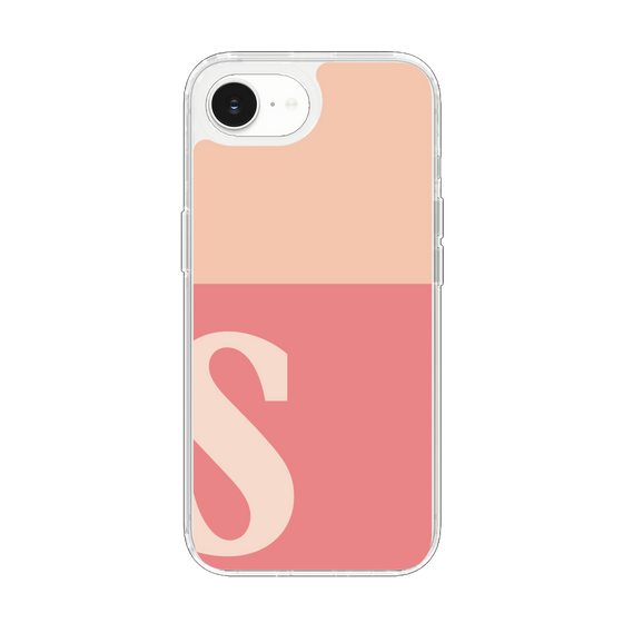 Slim Protection Case［ Original - initial two tone - S pink ］