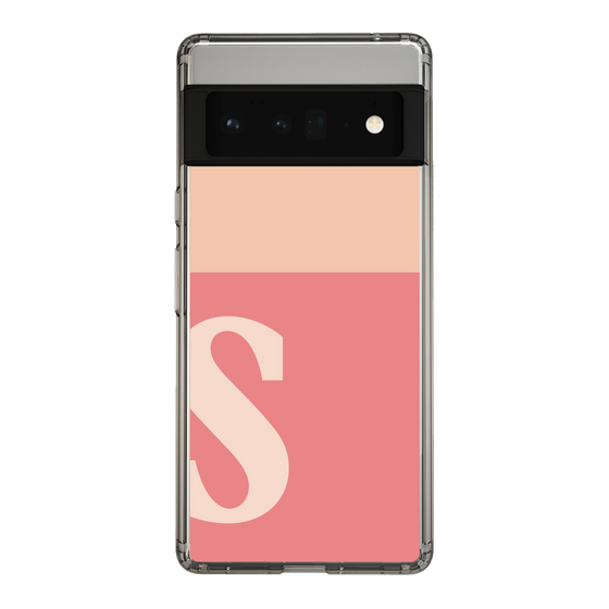 Slim Protection Case［ Original - initial two tone - S pink ］