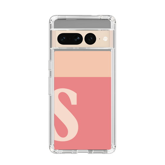 Slim Protection Case［ Original - initial two tone - S pink ］
