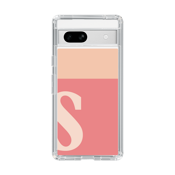 Slim Protection Case［ Original - initial two tone - S pink ］