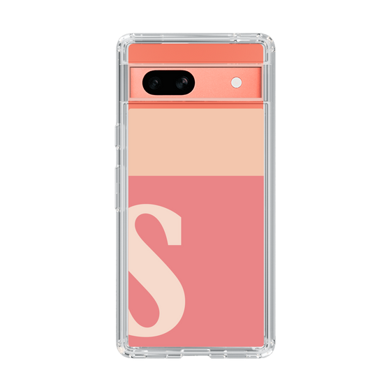 Slim Protection Case［ Original - initial two tone - S pink ］