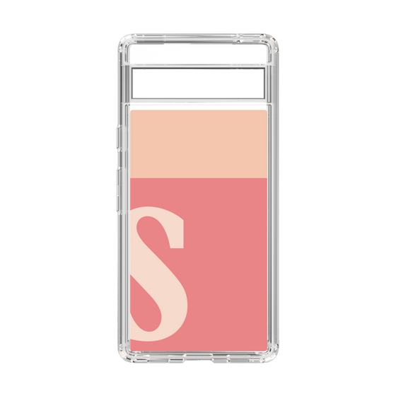 Slim Protection Case［ Original - initial two tone - S pink ］