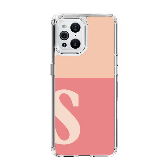 Slim Protection Case［ Original - initial two tone - S pink ］