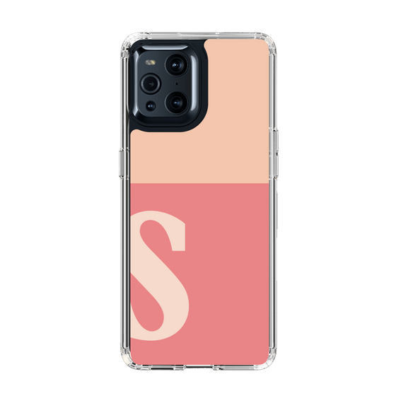 Slim Protection Case［ Original - initial two tone - S pink ］