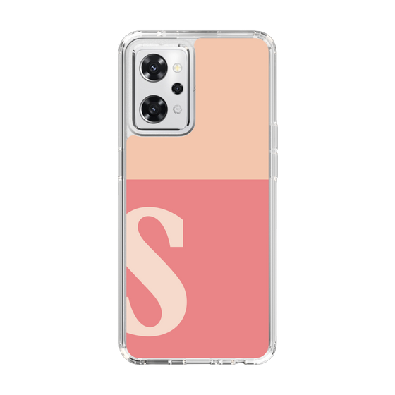 Slim Protection Case［ オリジナル - initial two tone - S pink ］