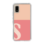 Slim Protection Case［ Original - initial two tone - S pink ］