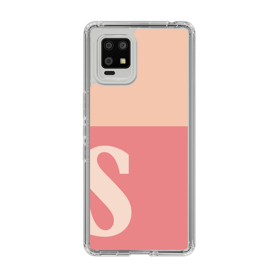 Slim Protection Case［ Original - initial two tone - S pink ］