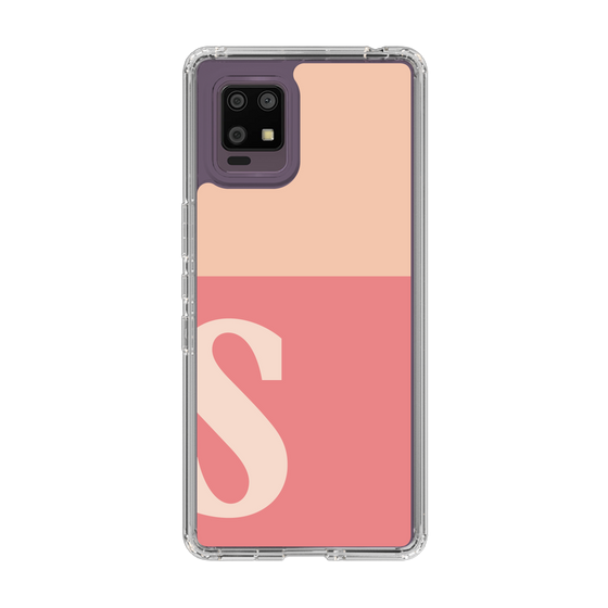 Slim Protection Case［ Original - initial two tone - S pink ］