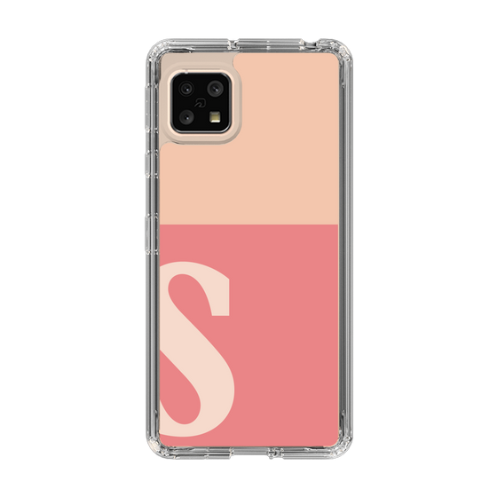 Slim Protection Case［ Original - initial two tone - S pink ］