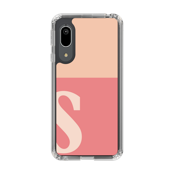 Slim Protection Case［ Original - initial two tone - S pink ］