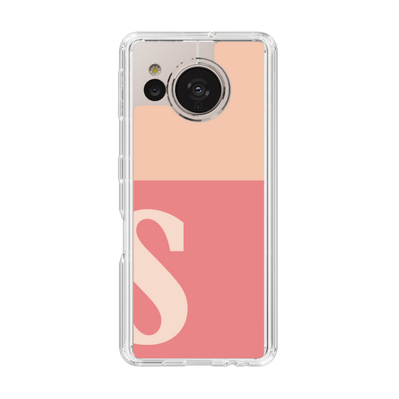 Slim Protection Case［ Original - initial two tone - S pink ］
