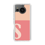 Slim Protection Case［ Original - initial two tone - S pink ］
