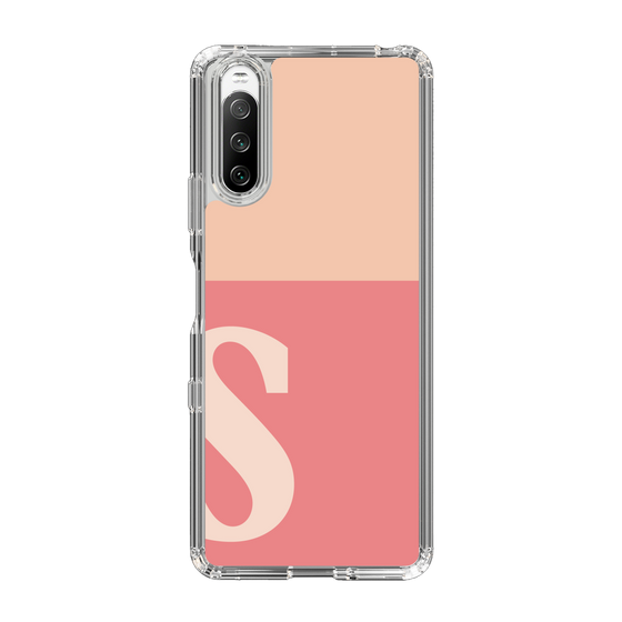 Slim Protection Case［ Original - initial two tone - S pink ］