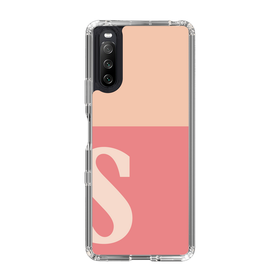 Slim Protection Case［ Original - initial two tone - S pink ］