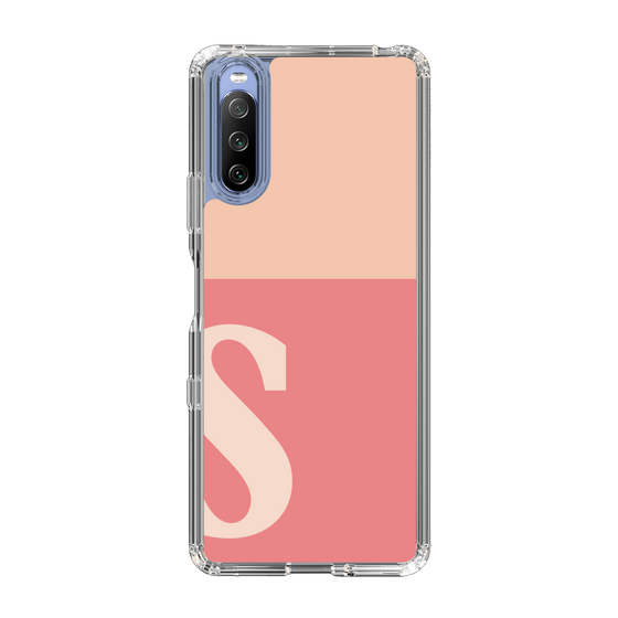 Slim Protection Case［ Original - initial two tone - S pink ］