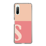 Slim Protection Case［ Original - initial two tone - S pink ］