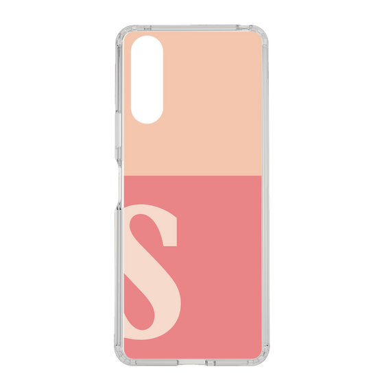 Slim Protection Case［ Original - initial two tone - S pink ］
