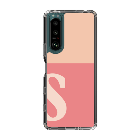 Slim Protection Case［ Original - initial two tone - S pink ］