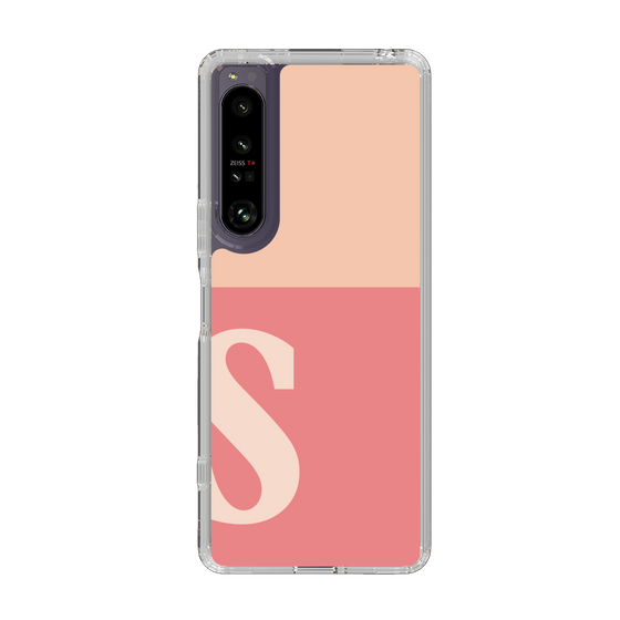 Slim Protection Case［ Original - initial two tone - S pink ］