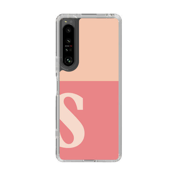 Slim Protection Case［ Original - initial two tone - S pink ］