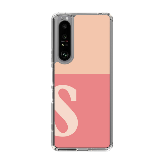 Slim Protection Case［ Original - initial two tone - S pink ］