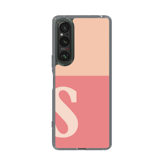 Slim Protection Case［ Original - initial two tone - S pink ］