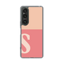 Slim Protection Case［ Original - initial two tone - S pink ］