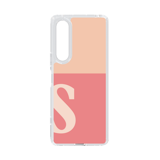 Slim Protection Case［ Original - initial two tone - S pink ］