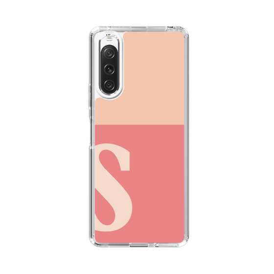 Slim Protection Case［ Original - initial two tone - S pink ］