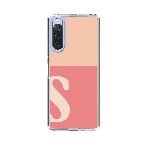 Slim Protection Case［ Original - initial two tone - S pink ］