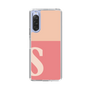 Slim Protection Case［ Original - initial two tone - S pink ］