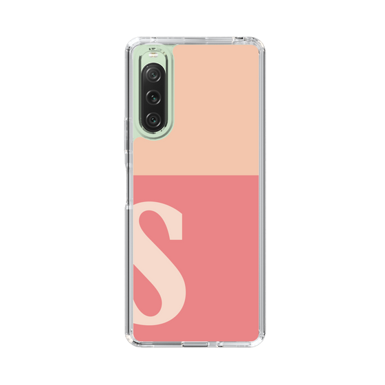 Slim Protection Case［ Original - initial two tone - S pink ］