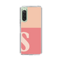 Slim Protection Case［ Original - initial two tone - S pink ］